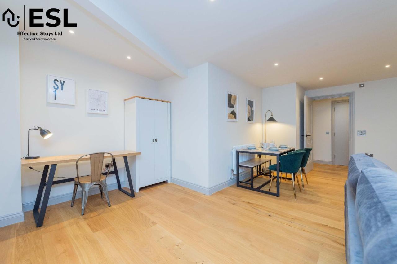 2 Bedroom Church Apartment 5 Mins To Town Centre - Free Parking Shrewsbury Eksteriør bilde