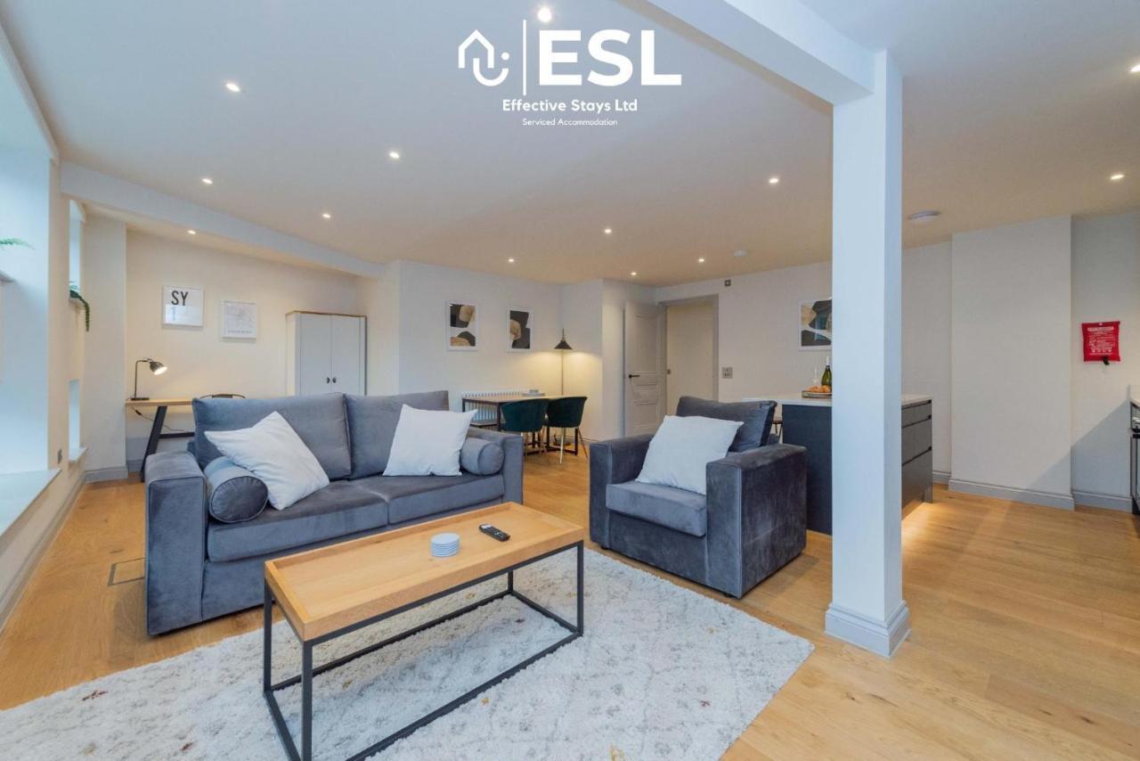 2 Bedroom Church Apartment 5 Mins To Town Centre - Free Parking Shrewsbury Eksteriør bilde
